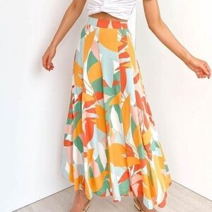 Petal & Pup Wide Leg Jumpsuit in Vibrant Hues